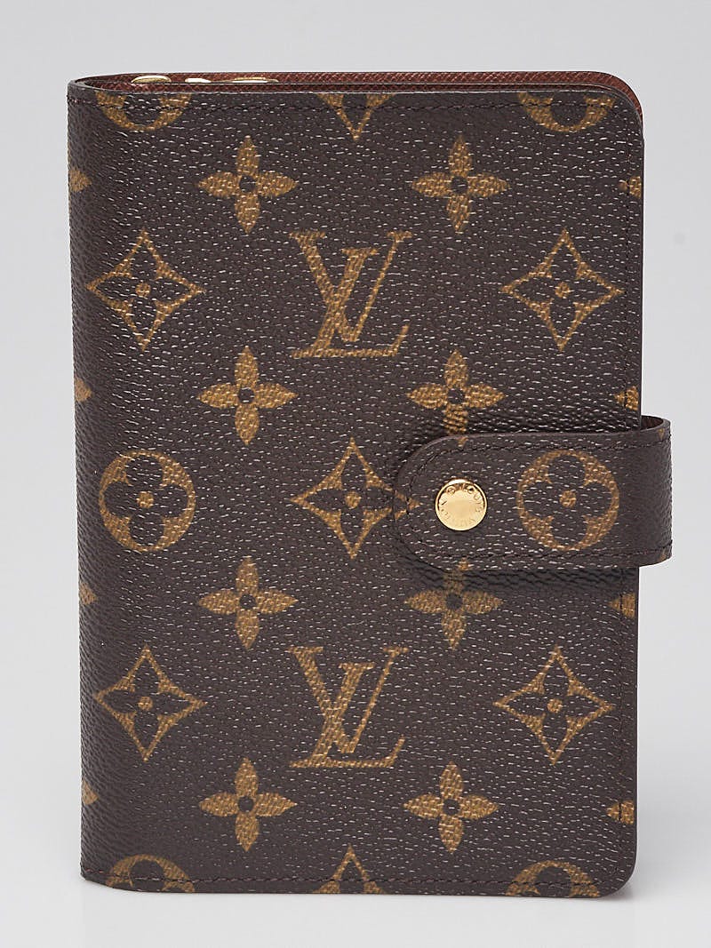 Louis Vuitton Vintage Brown Monogram Porte-Papier Canvas Zip Wallet, Best  Price and Reviews