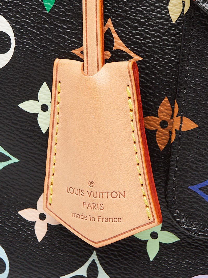 Louis Vuitton Black Monogram Multicolore Speedy 40 Bag
