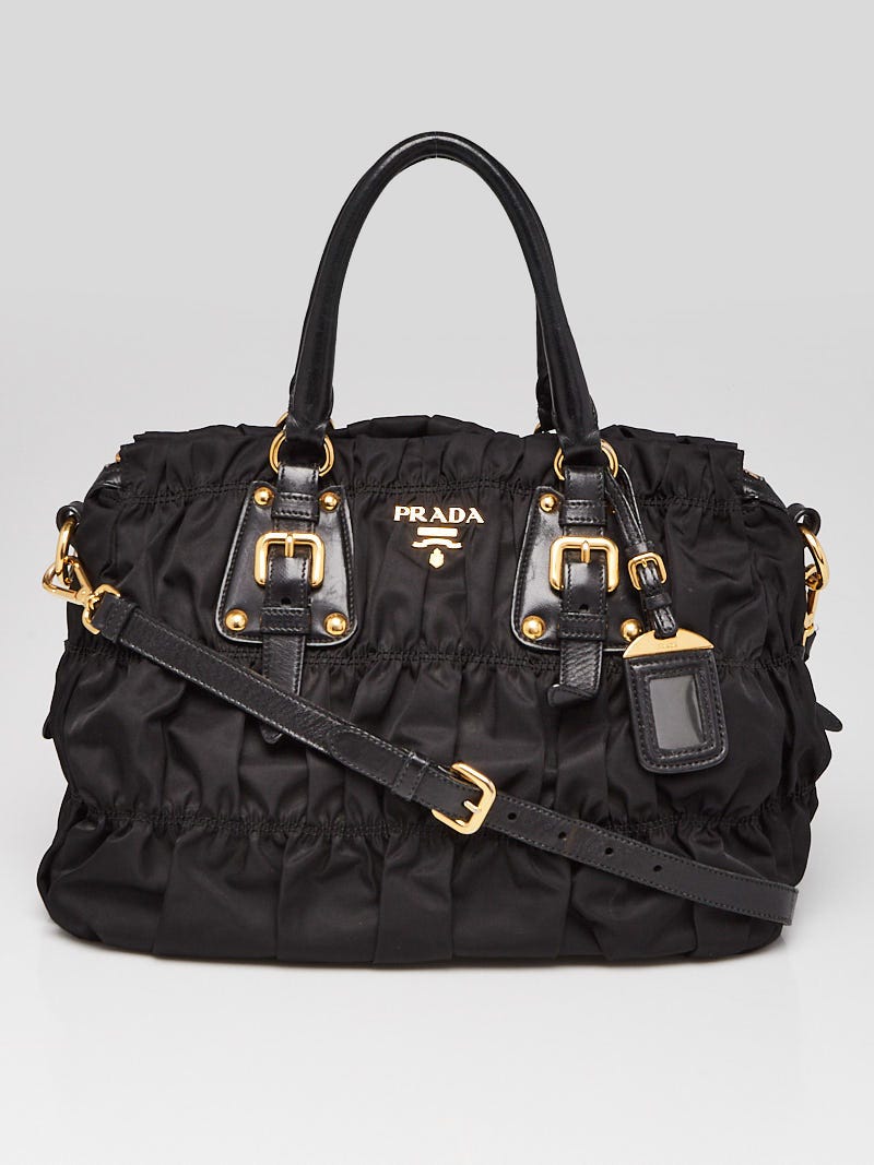 Prada black tessuto online nylon