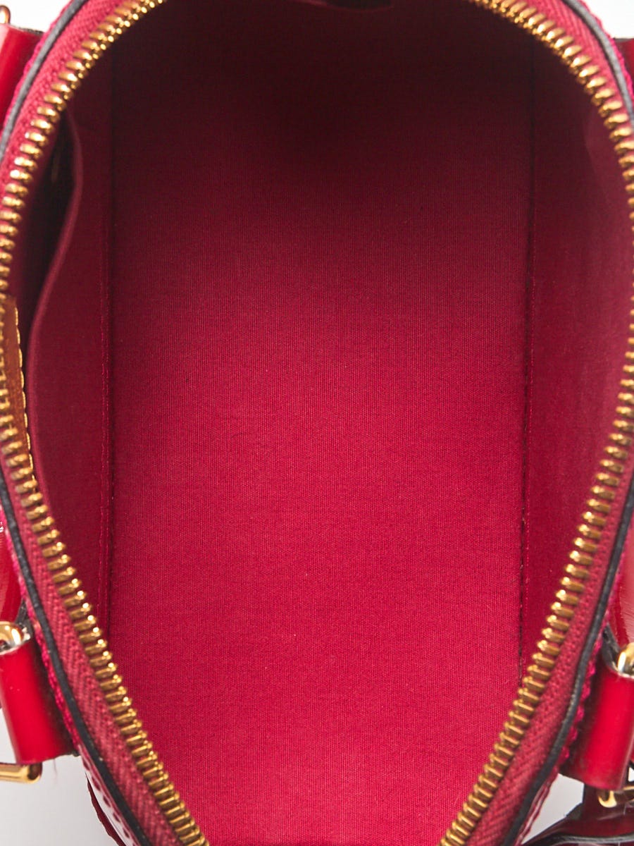 Forubags Louis Vuitton Alma BB Monogram Vernis Leather Rose