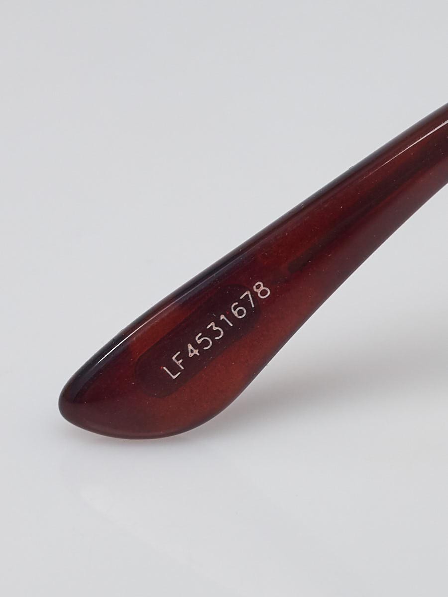 Tom Ford Burgundy Metal Frame Iris Sunglasses -TF180  display picture 1