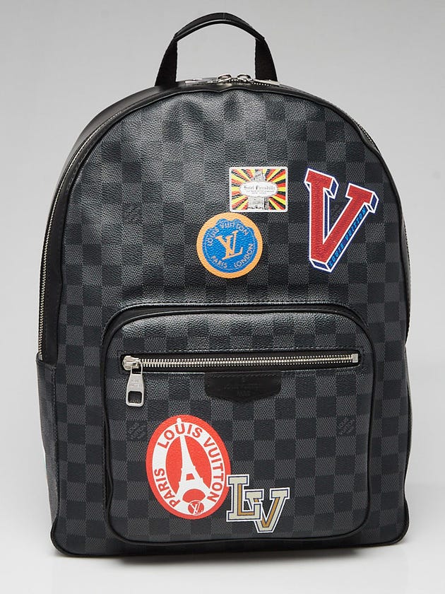 louis vuitton backpack with patches Multipocket Ink Watercolor Autres Cuirs Two outside pockets bring even more practicality to this fashionable backpack. Louis Vuitton | World Tour