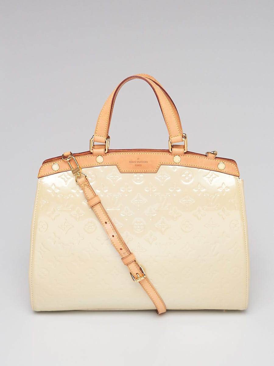 Louis Vuitton Brea GM Vernis Blanc Corail Review 