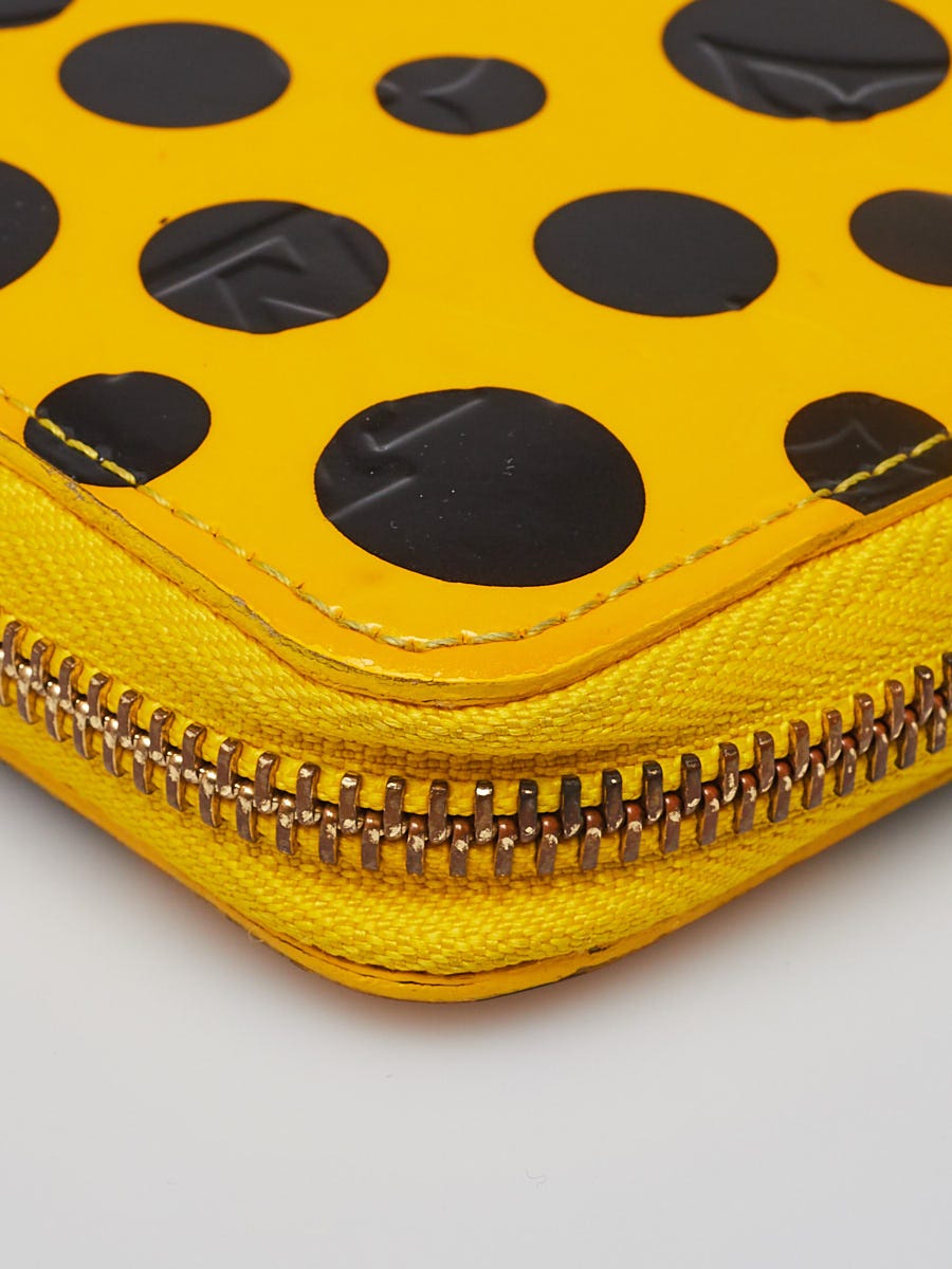 Louis Vuitton Yayoi Kusama Collaboration Coin Case Key Pouch Black Dot  Pattern