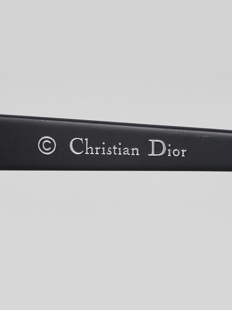 Christian Dior Black Acetate Chromic Sunglasses | Yoogi's Closet