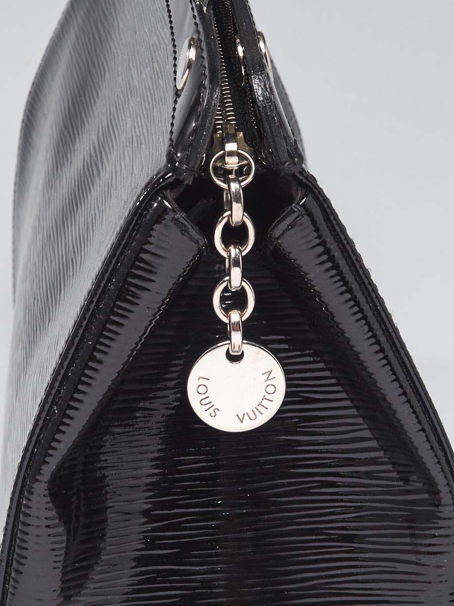 Louis Vuitton Black EPI Electric Sevigne Clutch with Strap at