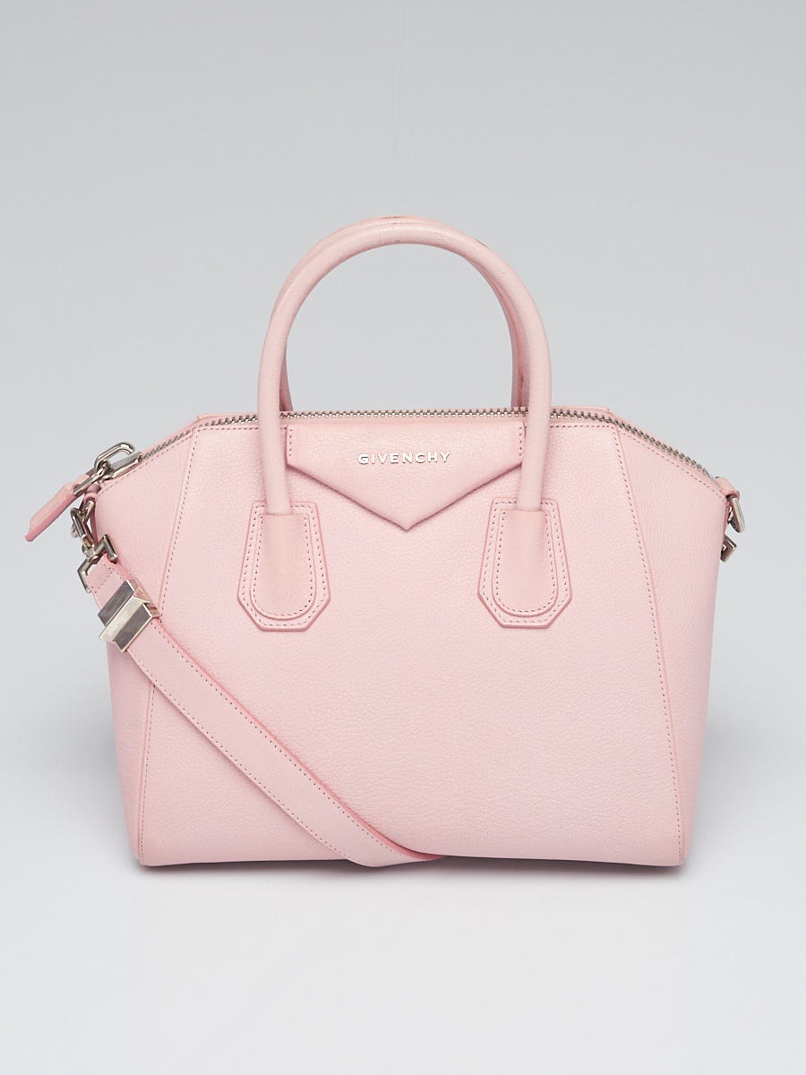 Givenchy Pale Pink Sugar Goatskin Leather Small Antigona Bag