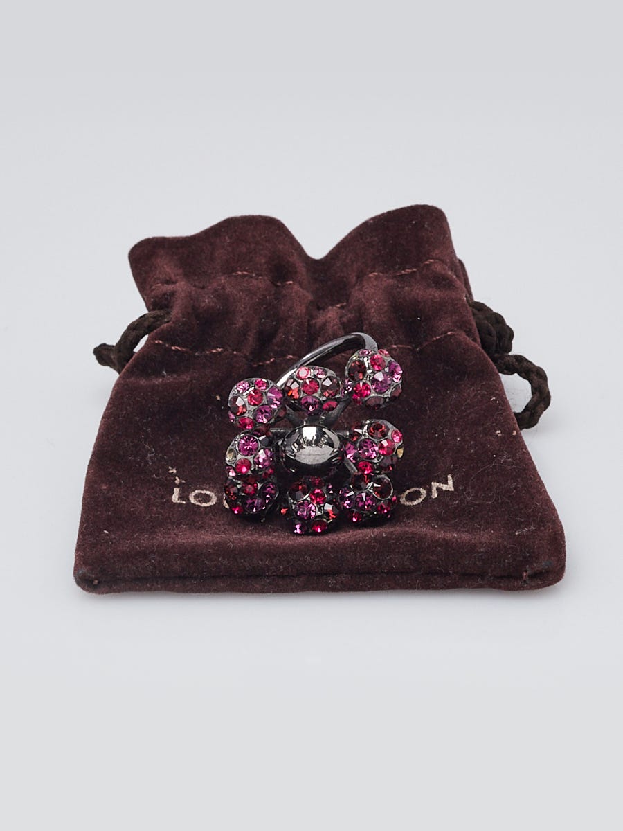 Louis Vuitton Red/Pink Swarovski Crystal 1001 Nuits Pendant Necklace -  Yoogi's Closet