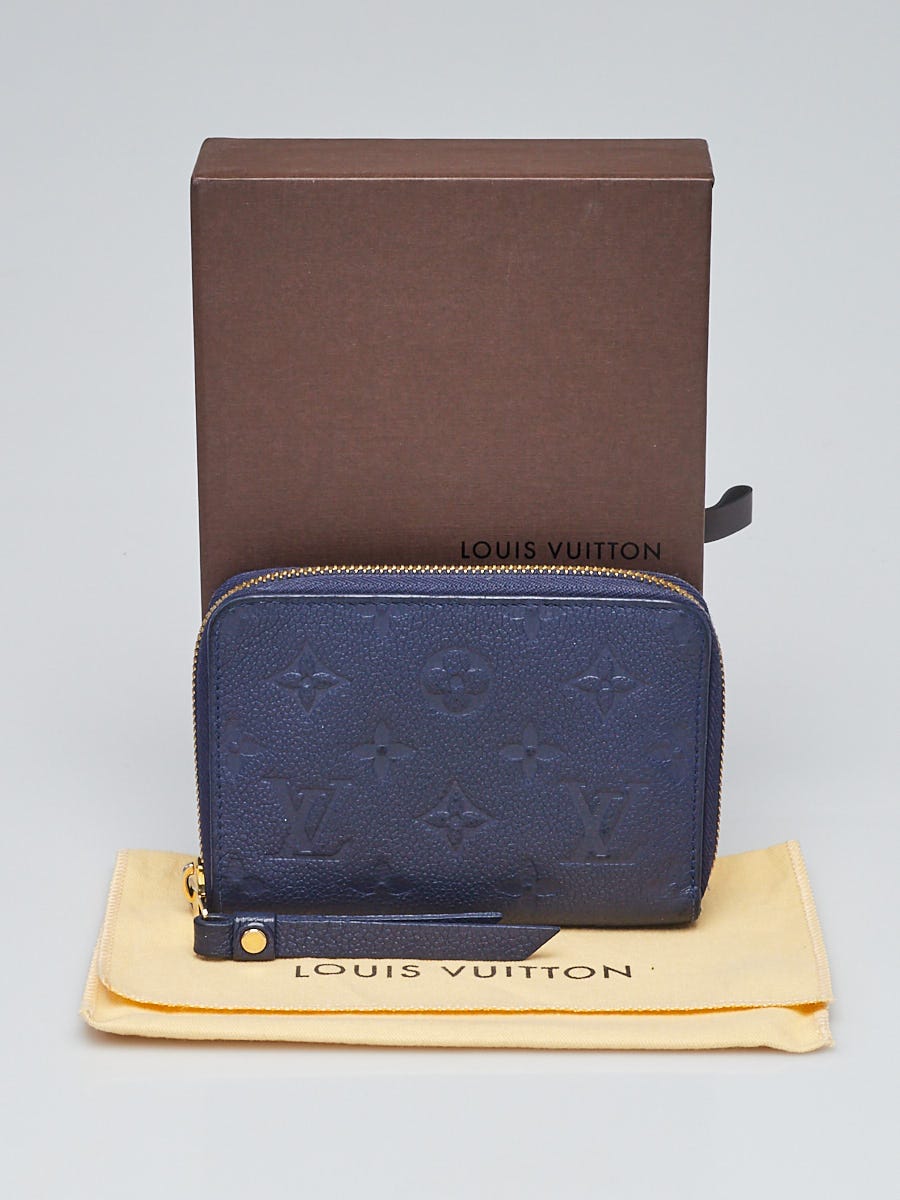 Louis Vuitton Celeste Monogram Empreinte Leather Curieuse Wallet - Yoogi's  Closet