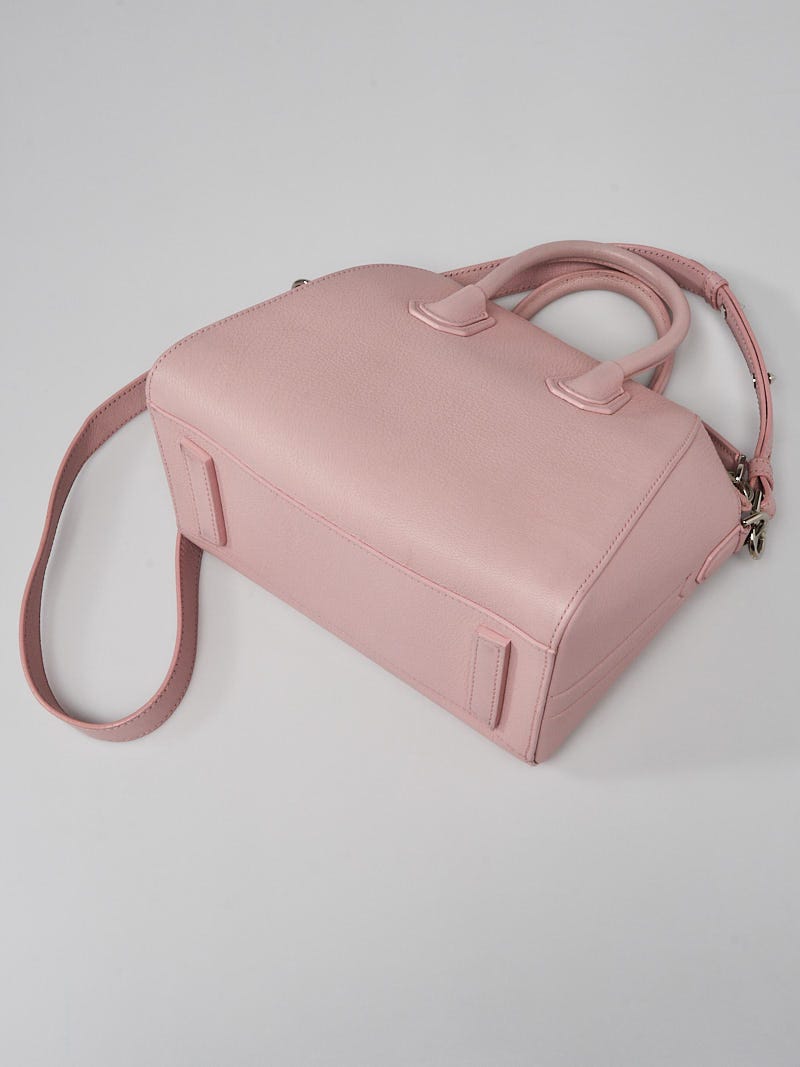 Givenchy Pale Pink Sugar Goatskin Leather Mini Antigona Bag