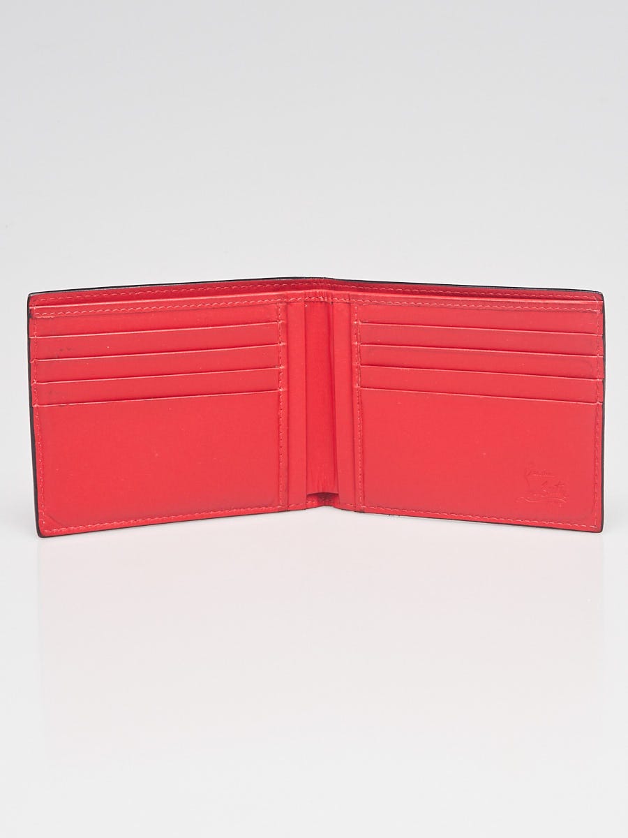 CHRISTIAN LOUBOUTIN Coolcard Rubber-inlay Bi-fold Leather Wallet