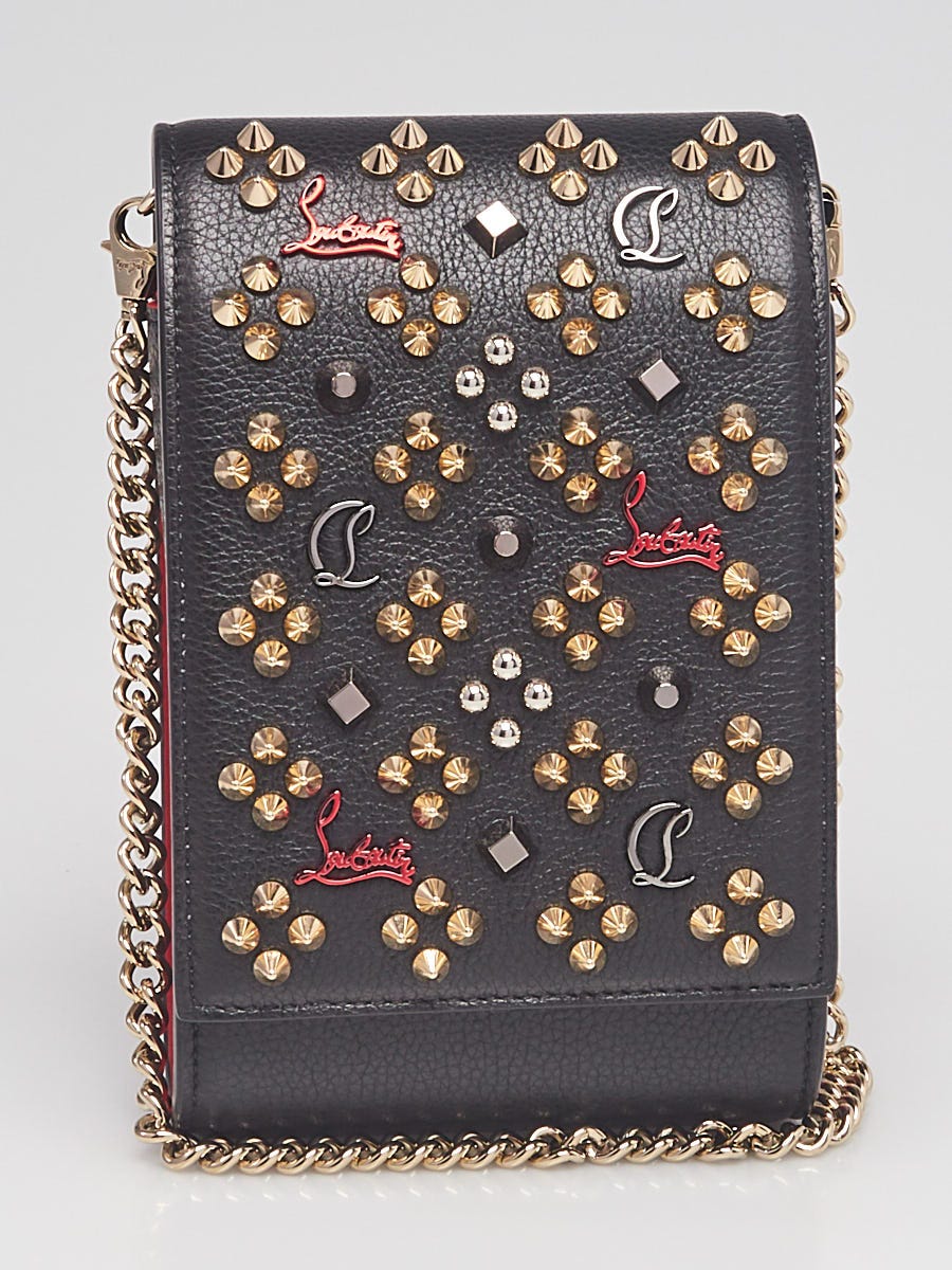 Christian Louboutin Paloma Chain Clutch - White Crossbody Bags