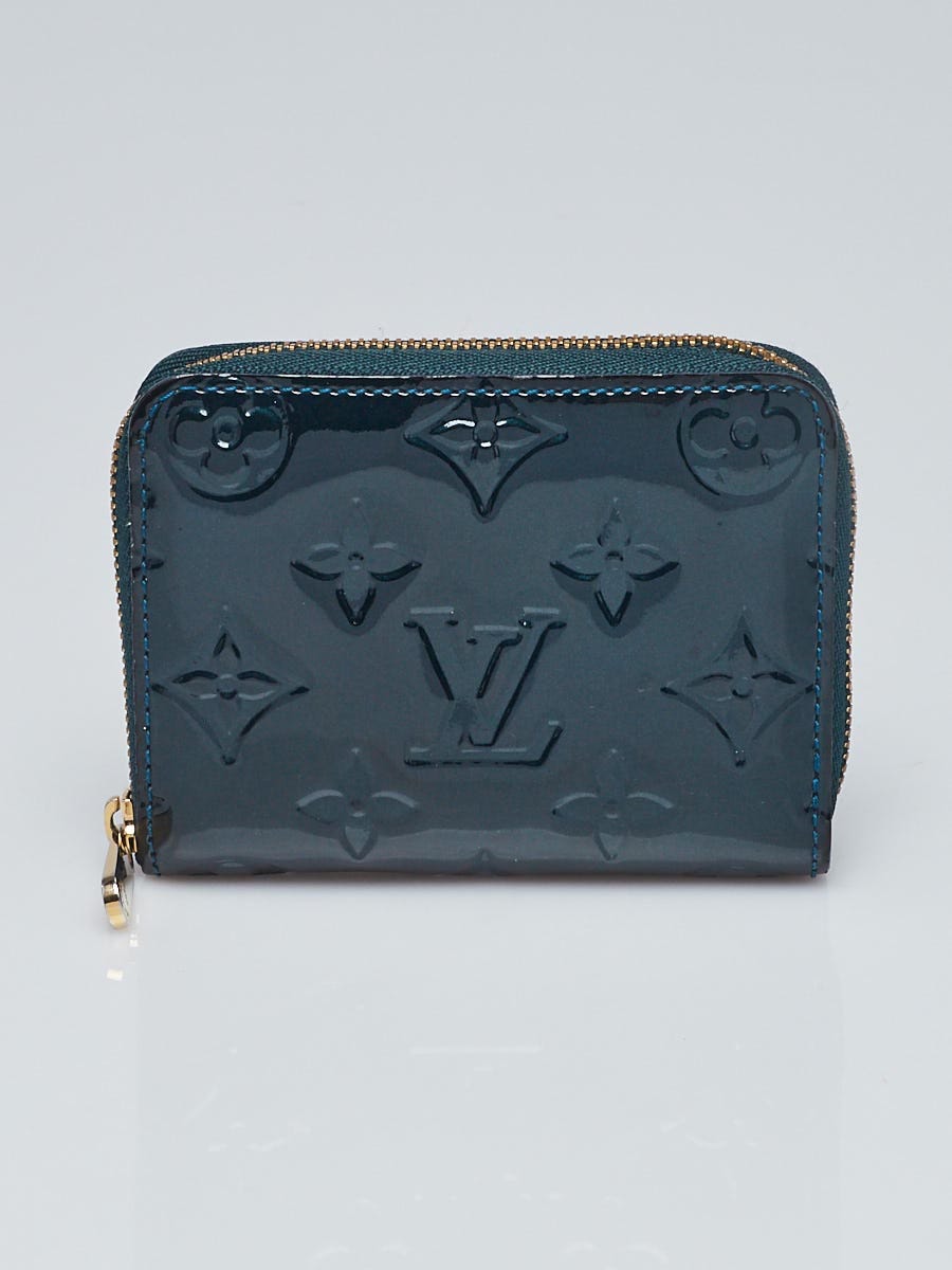 Louis Vuitton Zippy Coin Purse Denim Jacquard Navy Blue in Denim/Calfskin  Leather with Gold-tone - GB