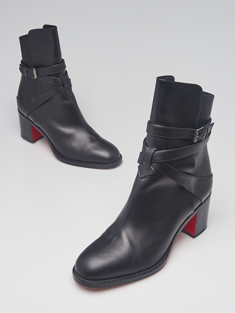 Christian louboutin hot sale karistrap boots