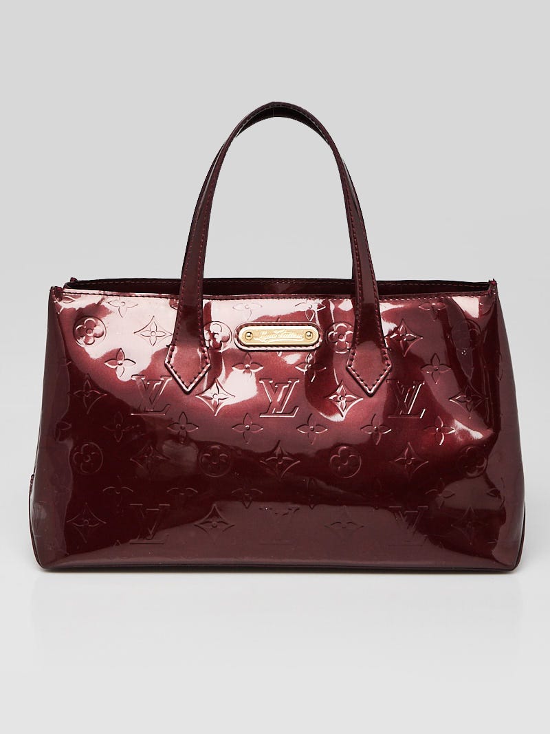 Louis Vuitton Wilshire Pink Vernis Patent Leather in 2023