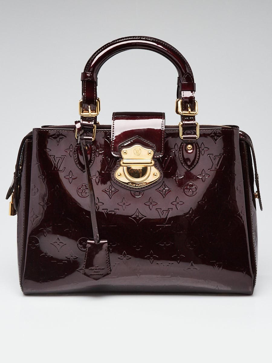 Louis Vuitton Amarante Monogram Vernis Melrose Bag