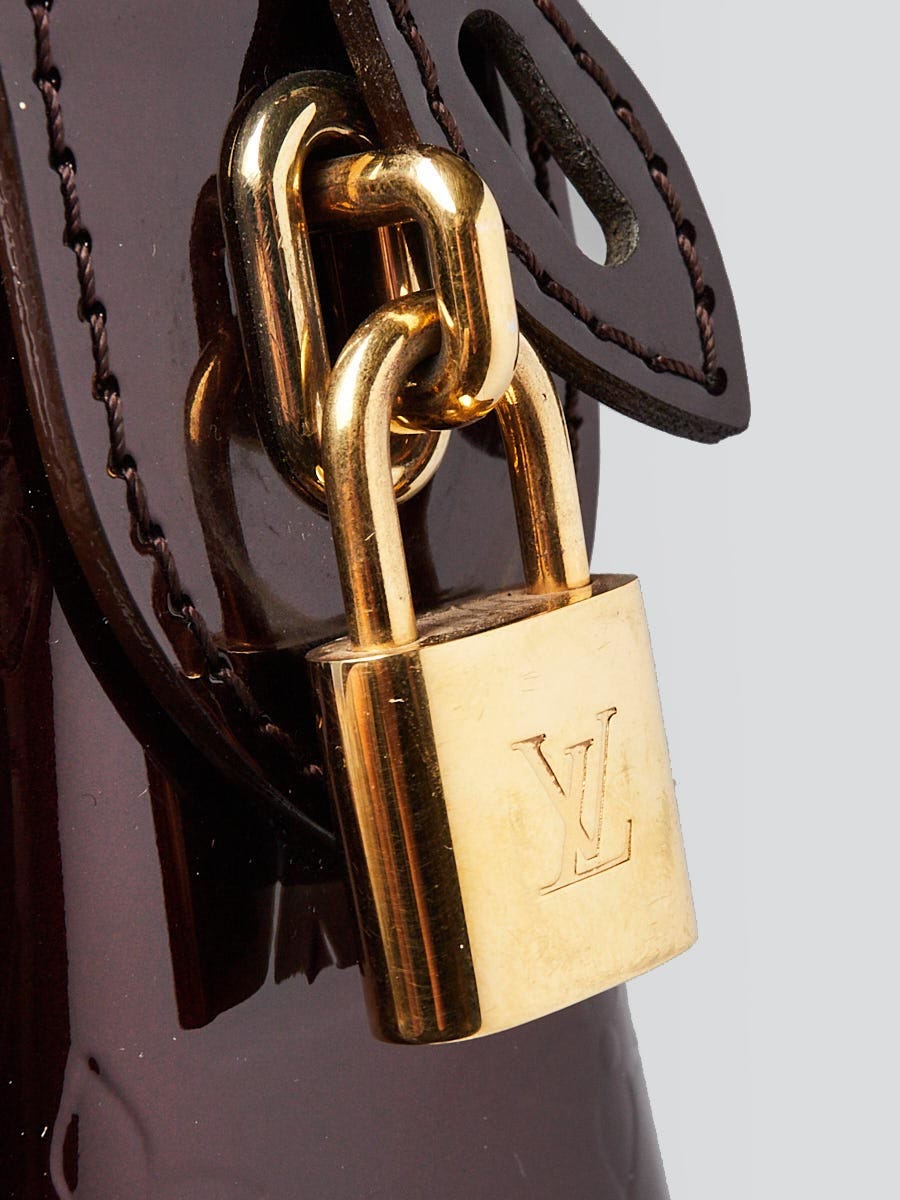 Louis Vuitton Amarante Monogram Vernis Melrose Bag, myGemma