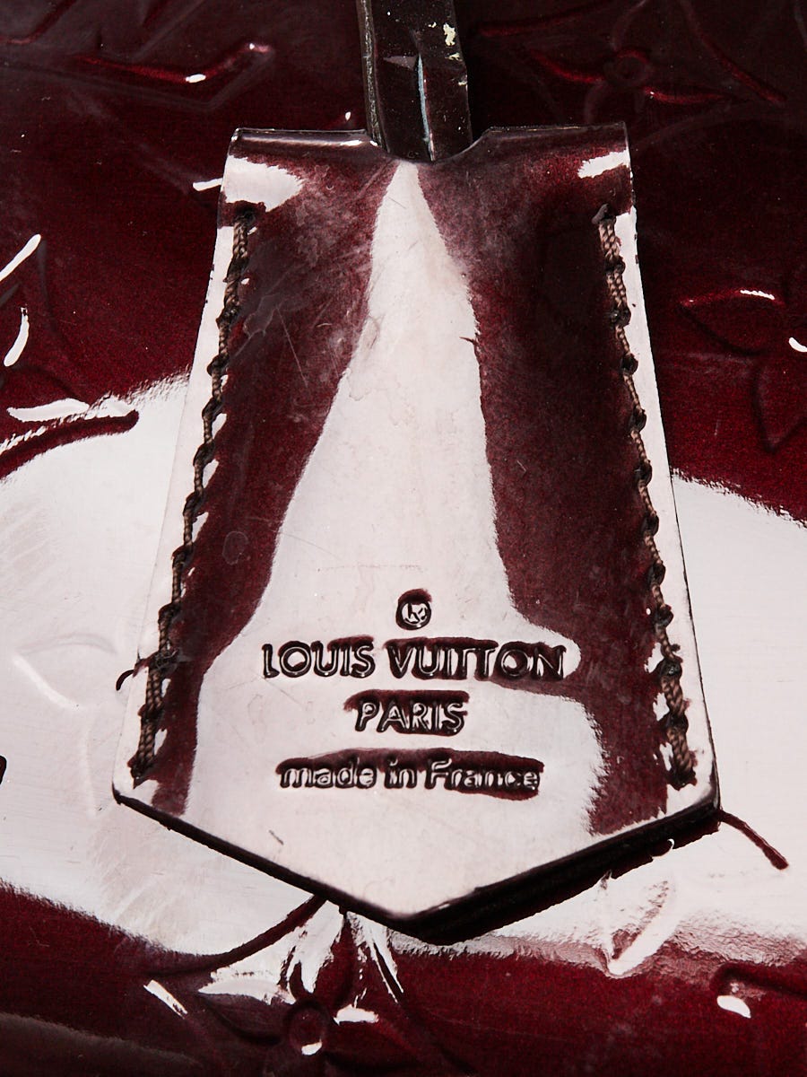 LOUIS VUITTON Amarante Melrose Avenue Vernis Monogram Satchel – Fashion  Reloved