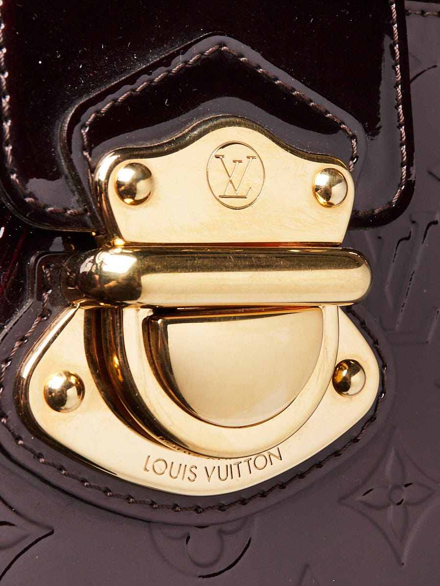 Louis Vuitton Dark Green Monogram Vernis Melrose Avenue Tote Louis Vuitton