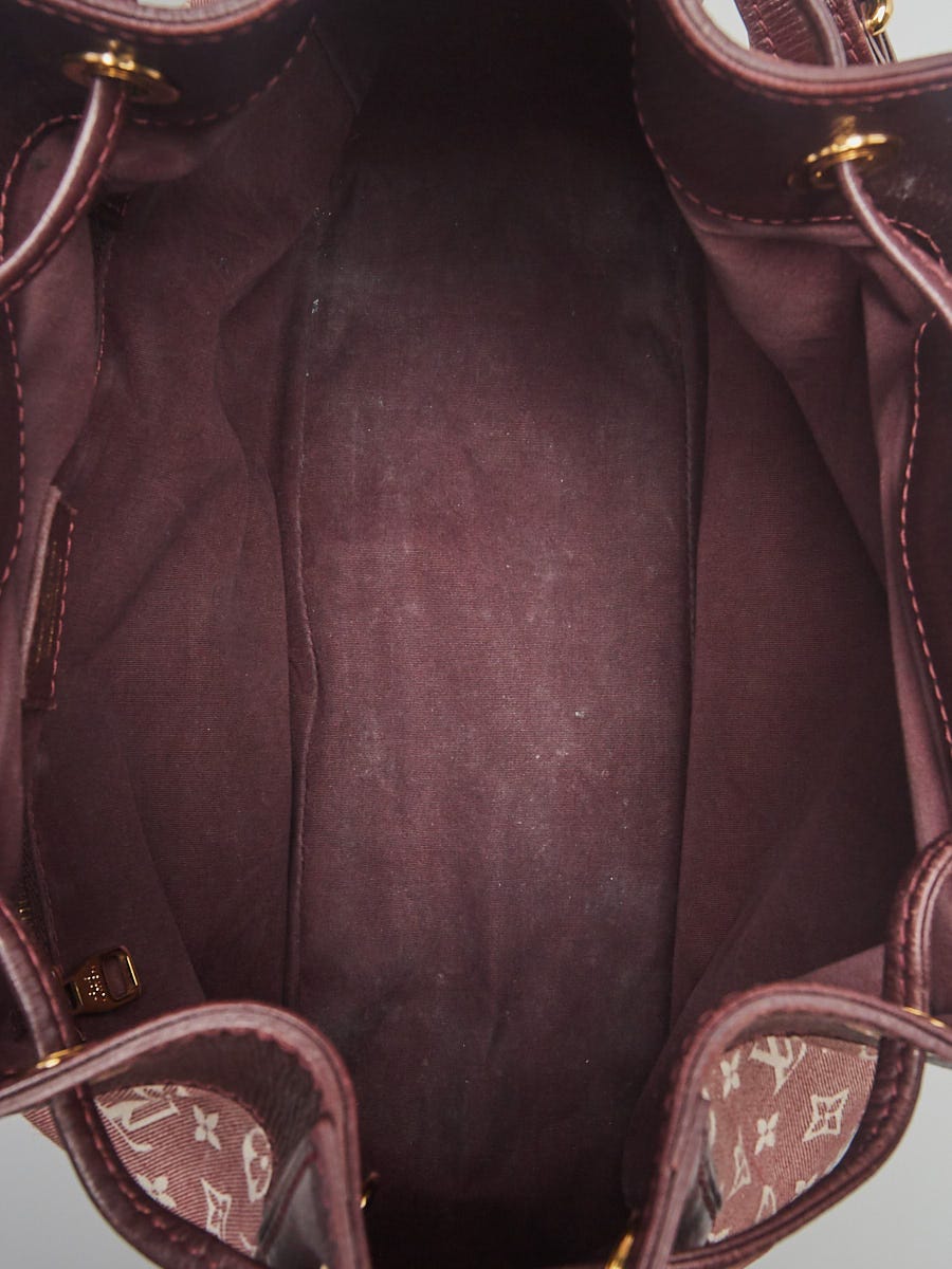 Louis Vuitton Burgundy Mini Lin Bucket Noe bag AVL1007 – LuxuryPromise