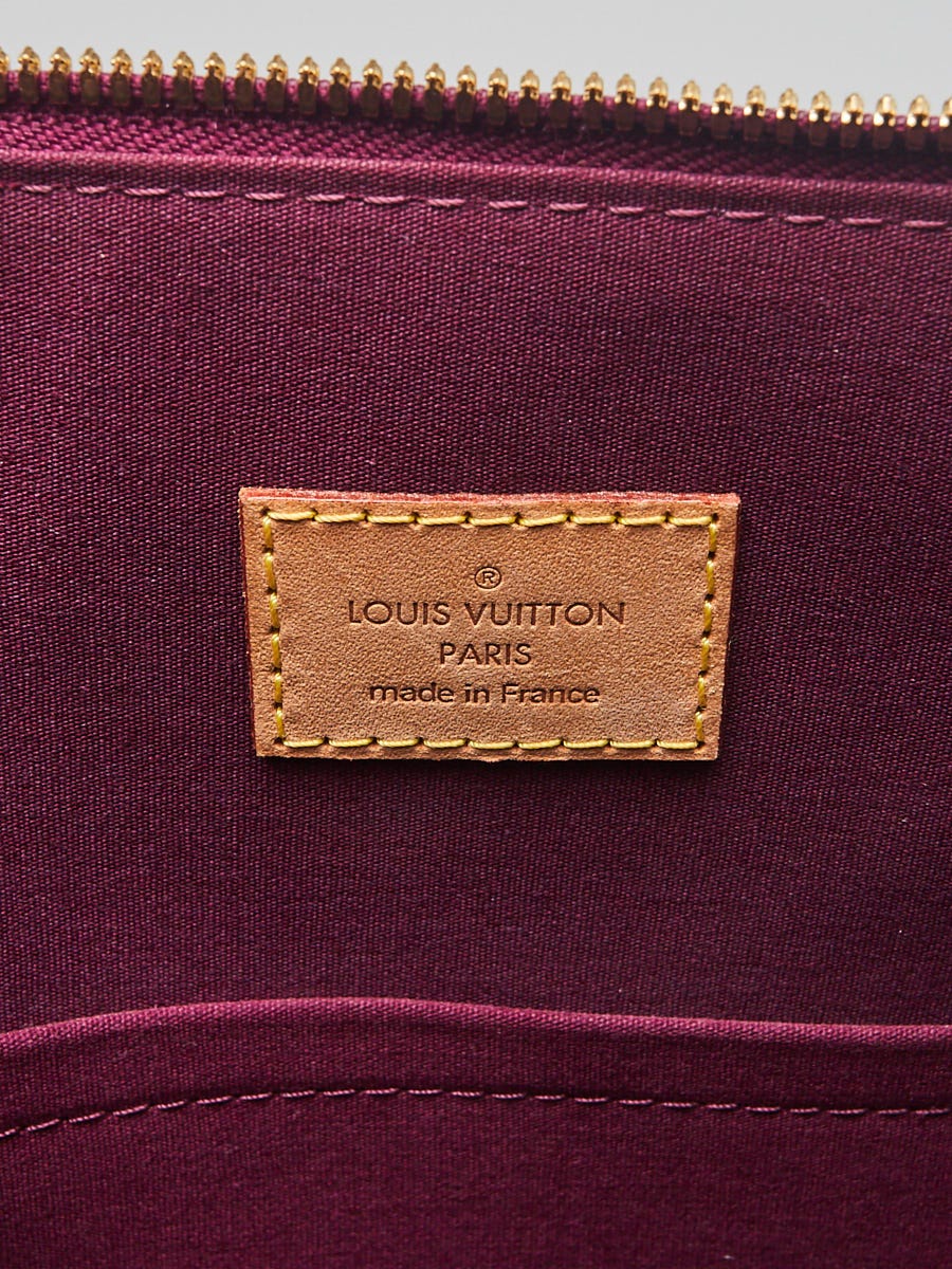Louis Vuitton MM Purple Vernis Alma GM
