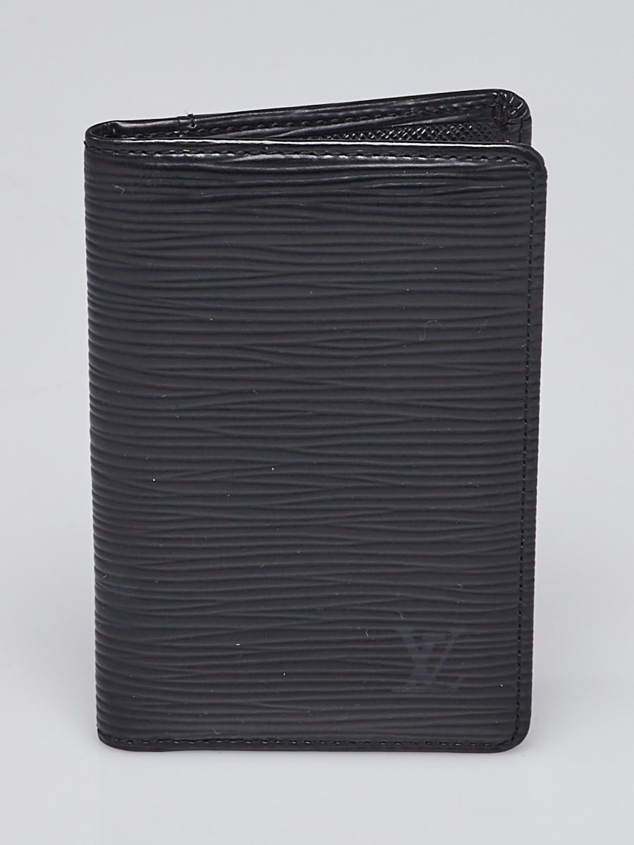 Louis Vuitton Black Epi Leather Pocket Organizer  Vintage louis vuitton,  Louis vuitton accessories, Louis vuitton