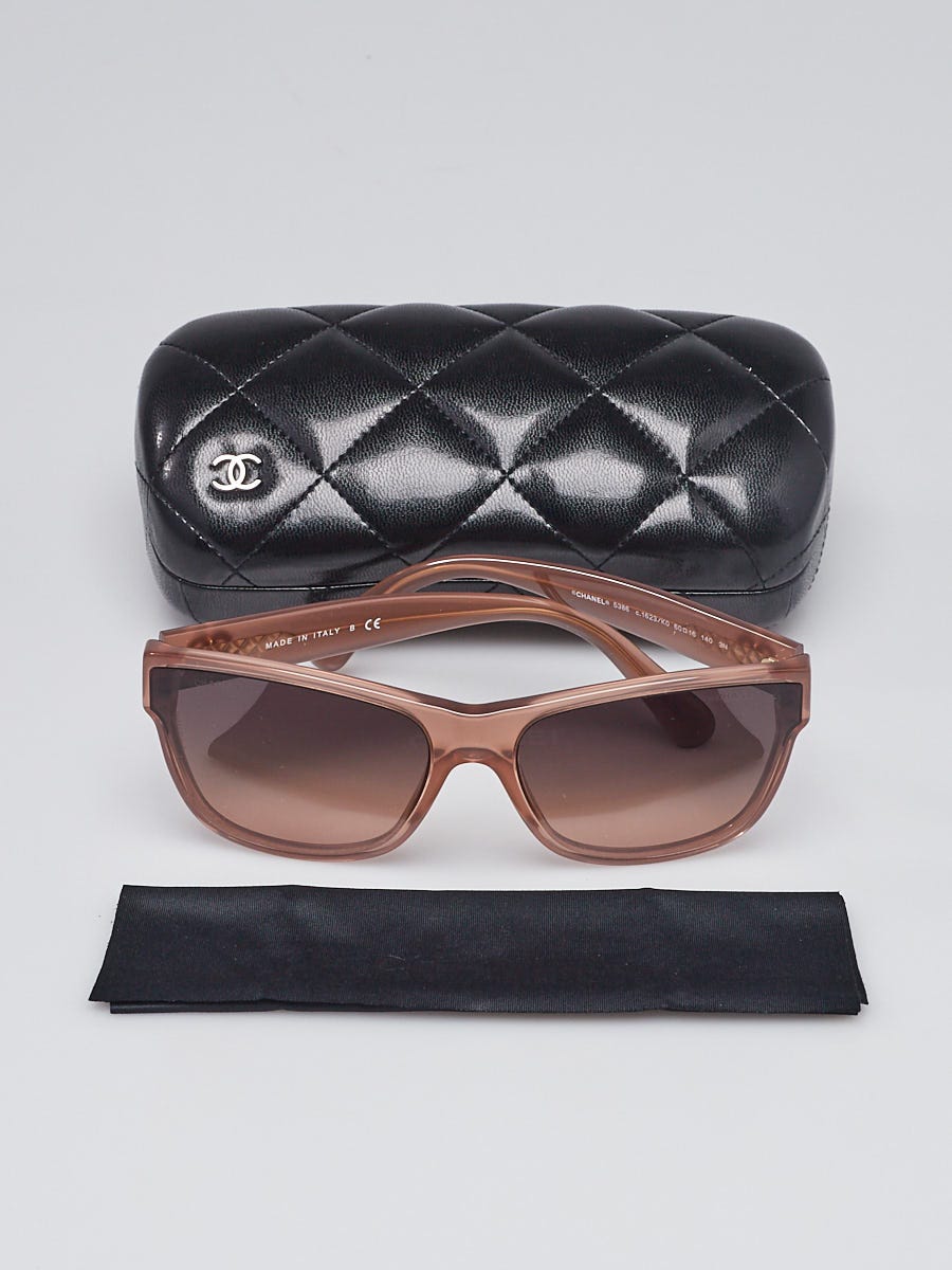 Chanel Beige Acetate Frame CC Sunglasses - 5386 | Yoogi display picture 1