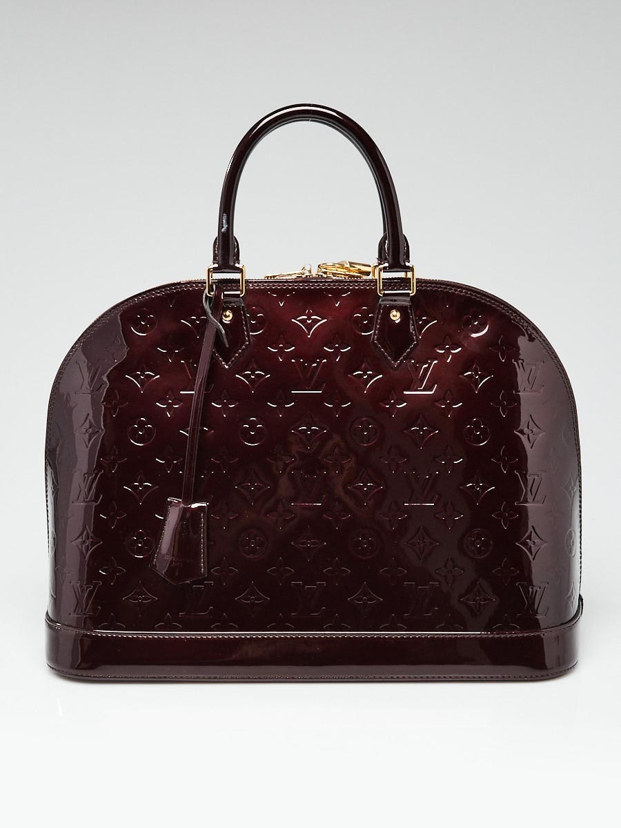 Louis Vuitton Alma Vernis GM Amarante