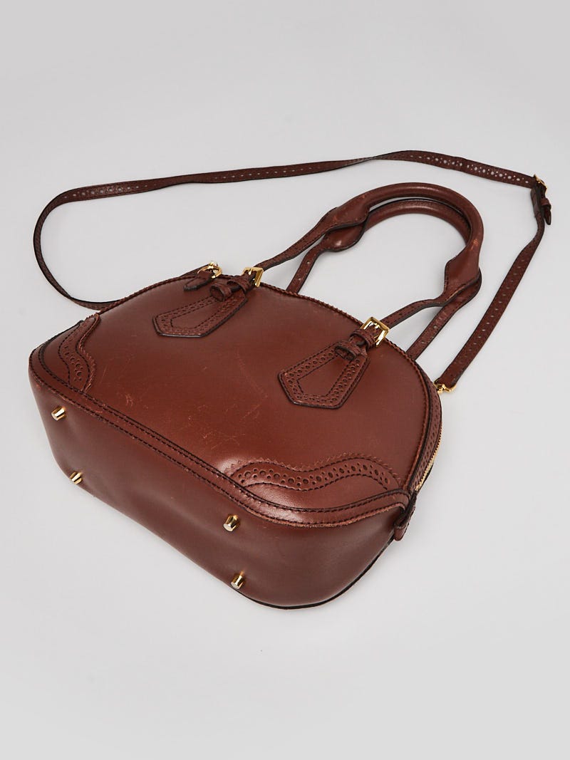 Louis Vuitton Vintage Sablon Brown Kenyan Fawn Epi Leather Hand Bag