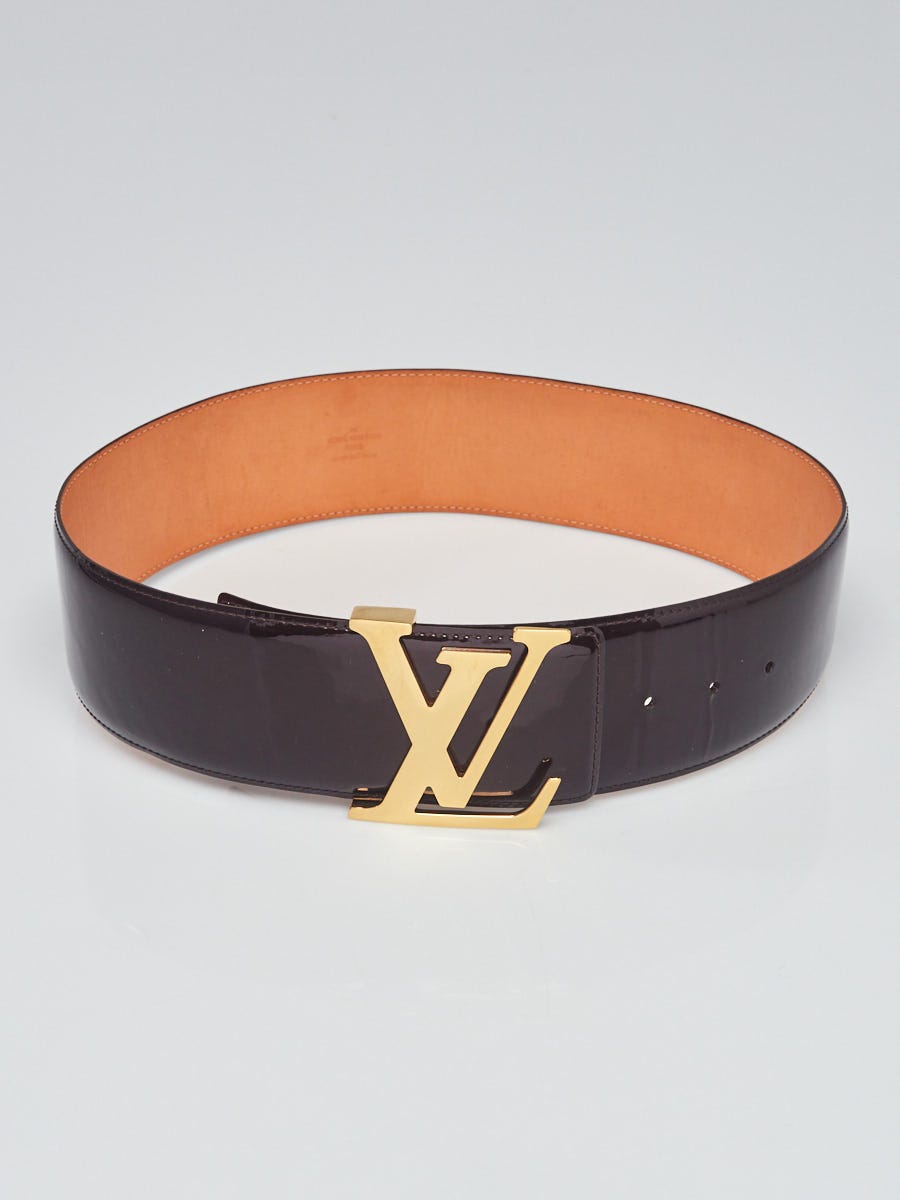 Louis Vuitton - Authenticated Initiales Belt - Leather Black Plain for Women, Never Worn