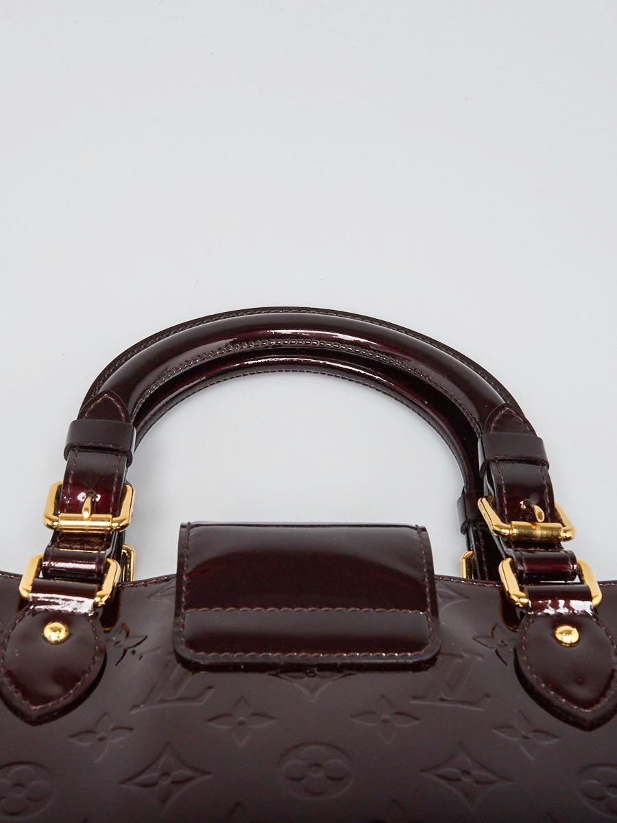 Louis Vuitton Burgundy Monogram Vernis Melrose Avenue Bag – Jadore Couture