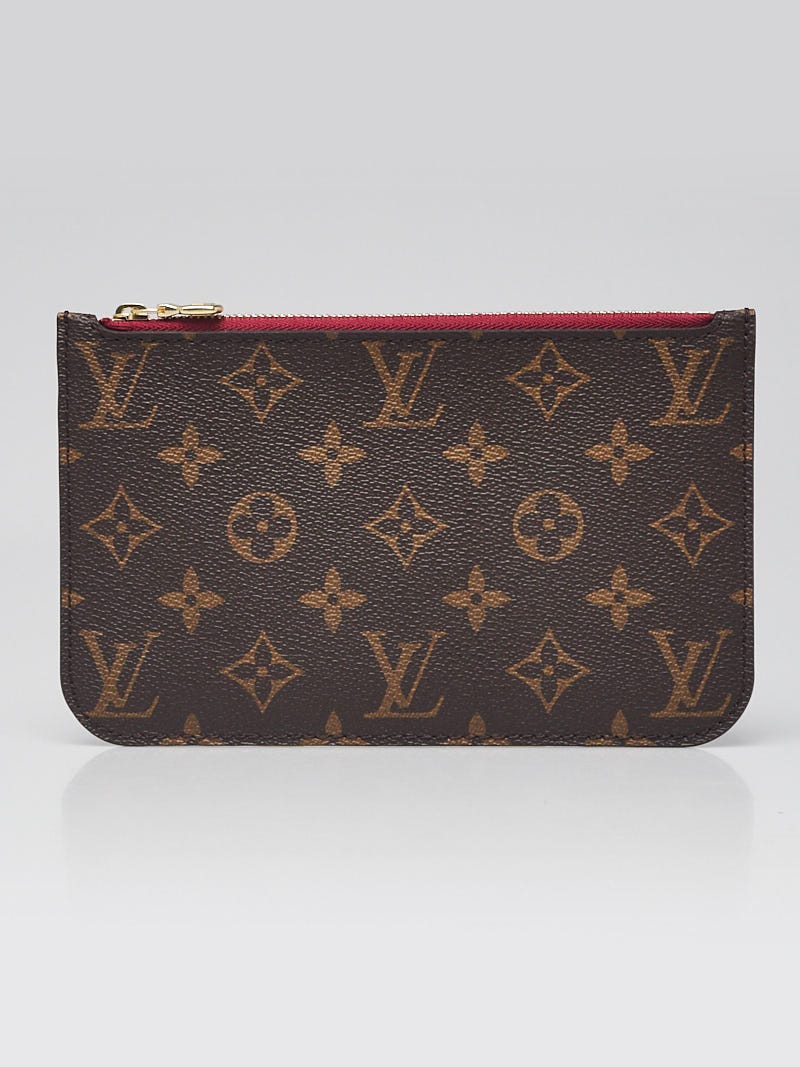 Louis Vuitton Neverfull Pouche Monogram Brown hotsell Clutch