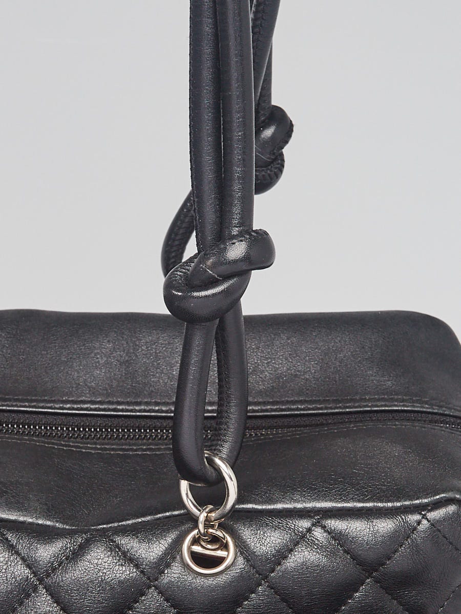Chanel Black Quilted Leather Ligne Cambon Reporter Bag | Yoogi's