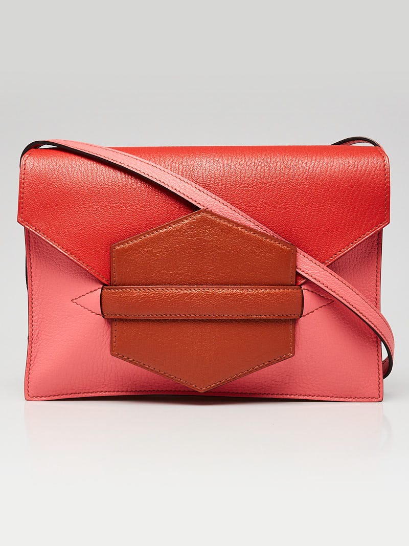 Hermes Karo GM Pouch Rouge H in Chevre