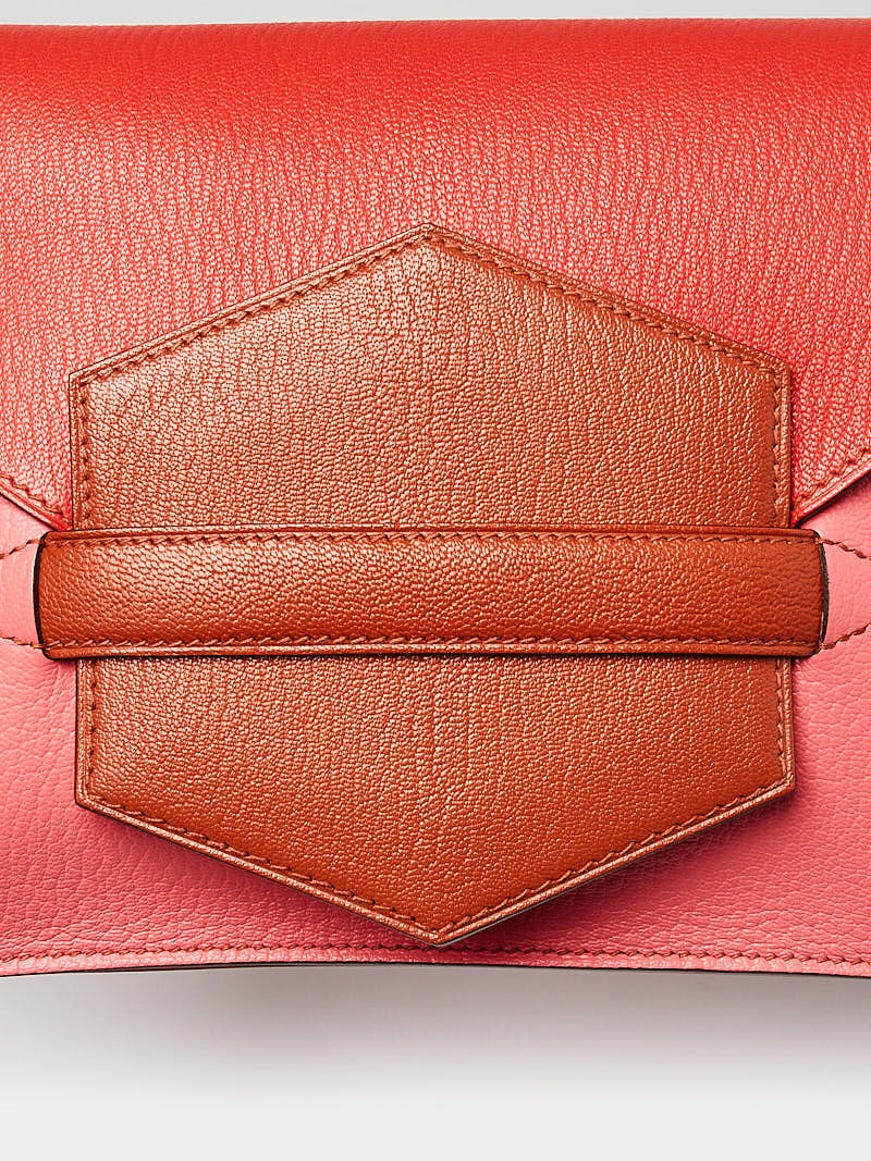Hermès Hermes Brown Chevre Mysore Geta Bag Leather Pony-style calfskin  ref.962139 - Joli Closet