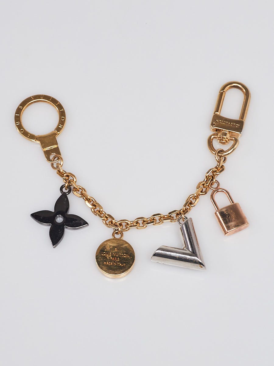 Louis Vuitton Goldtone Metal Trunk Key Holder and Bag Charm - Yoogi's Closet