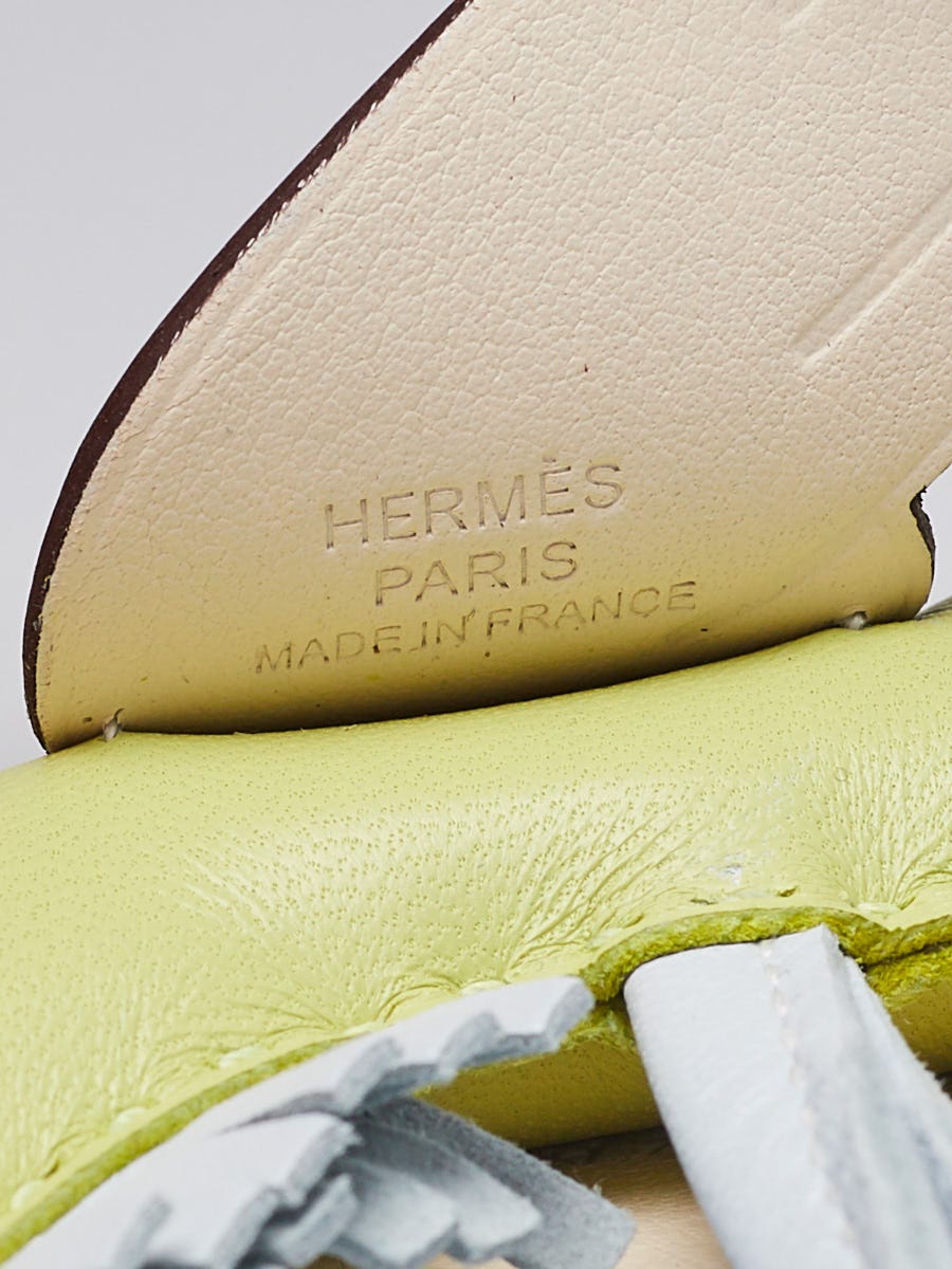 Hermes Jaune d'Or Rodeo Bag Charm GM - MAISON de LUXE