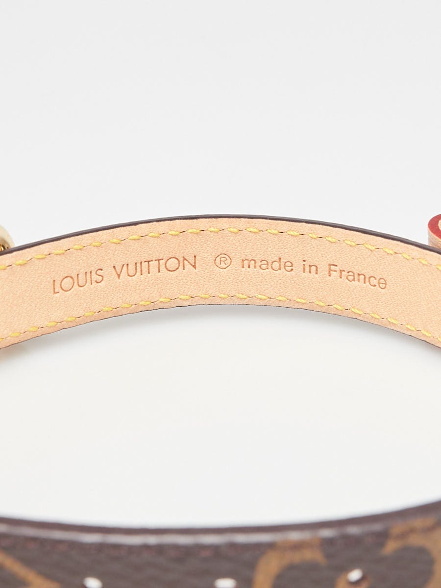 Louis Vuitton Monogram Canvas Baxter Dog Collar Size XS - Yoogi's Closet