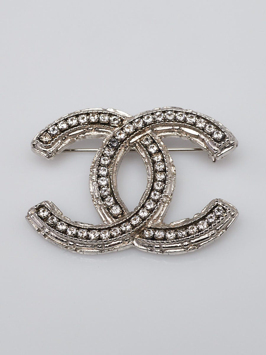 chanel safety pin brooch