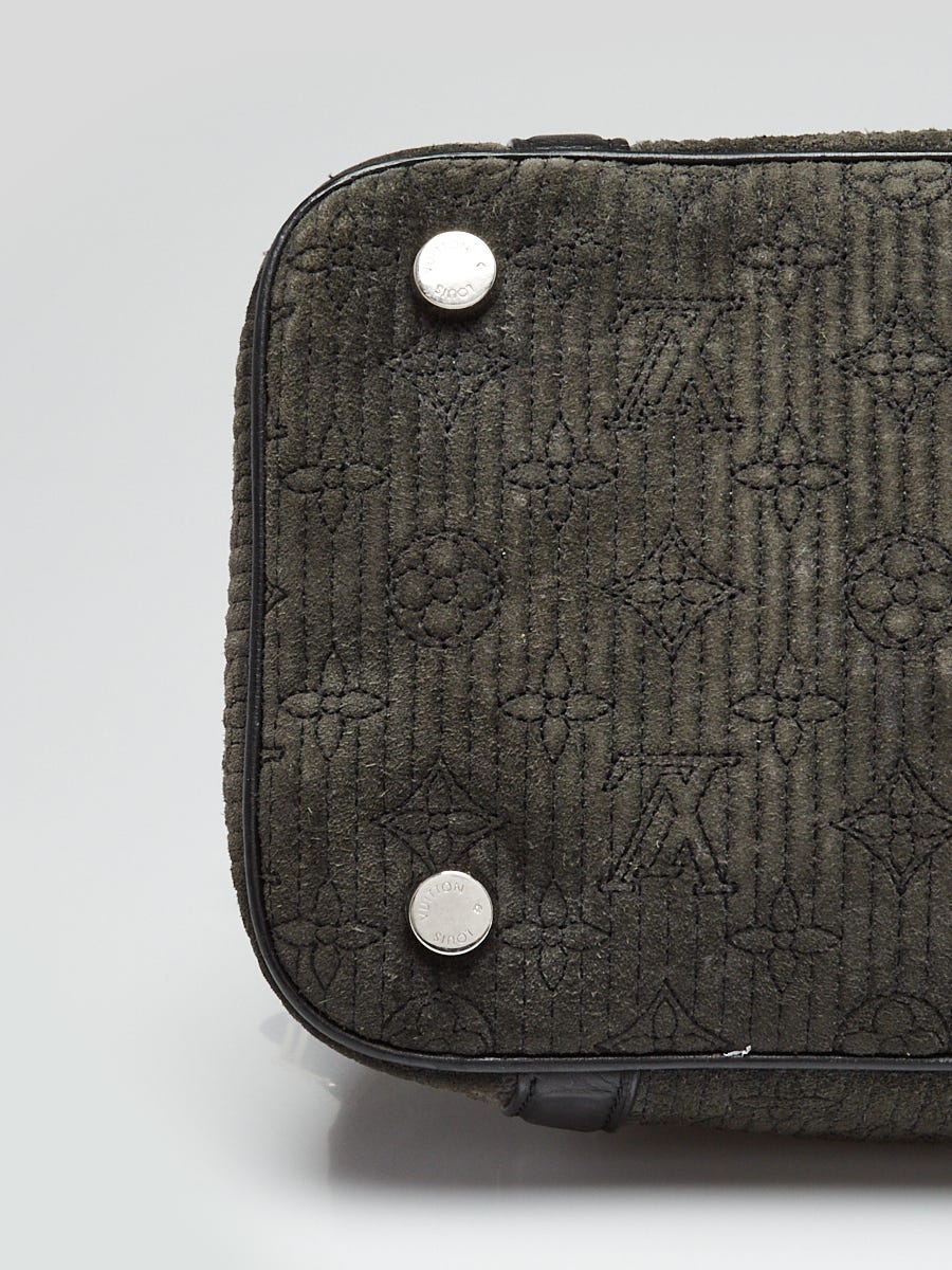Louis Vuitton Braun Monogram Antheia Suede Ixia PM Bag - Yoogi's