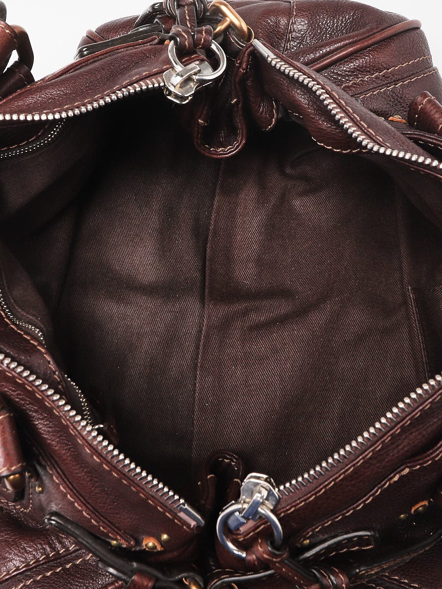 Chloe Chocolate Brown Leather Paddington Medium Satchel Bag Chloe Chocolate Brown Leather Paddington Medium Satchel Bag