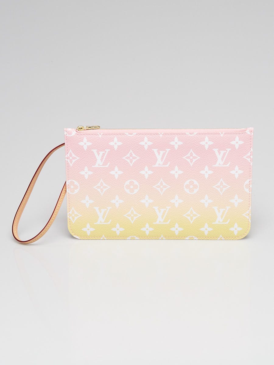 Louis Vuitton Limited Edition Light Pink Monogram Giant Canvas By the Pool  Neverfull MM NM Bag w/o Accessories Pochette - Yoogi's Closet