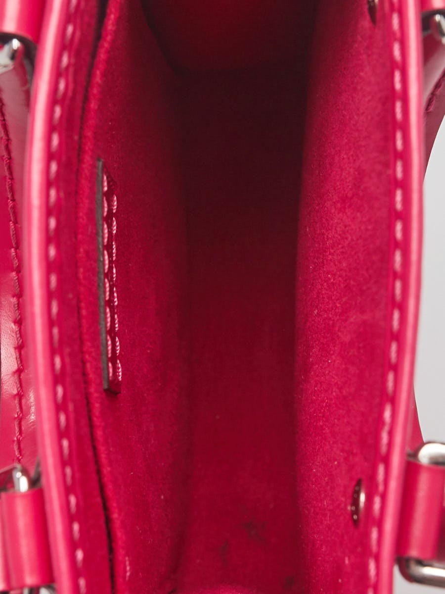 Louis Vuitton Rose Pondicherry Epi Leather Petit Sac Plat Bag - Yoogi's  Closet