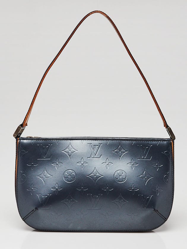 Louis Vuitton Bleu Monogram Mat Fowler Bag
