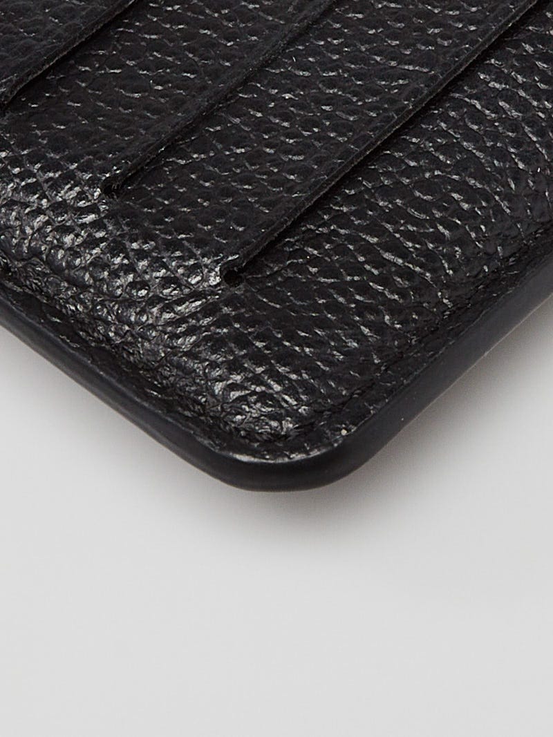 Louis Vuitton Black Monogram Empreinte Recto Verso Card Holder - Yoogi's  Closet