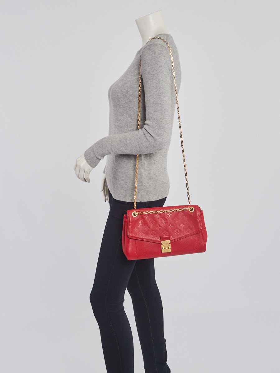 Louis Vuitton Cerise Monogram Empreinte Leather St Germain PM Bag