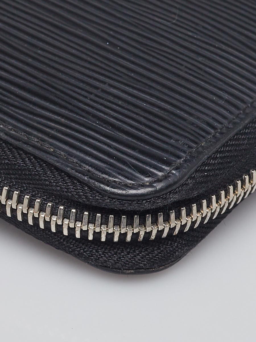 Louis Vuitton Black Epi Zippy Coin Purse - Yoogi's Closet