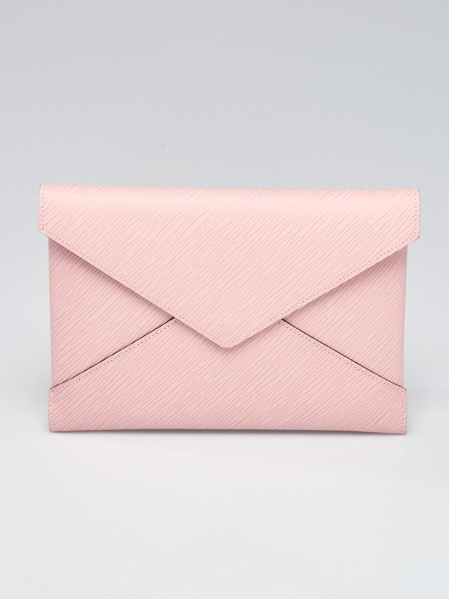 Louis Vuitton Rose Ballerine Epi Leather Kirigami Pochette - Yoogi's Closet