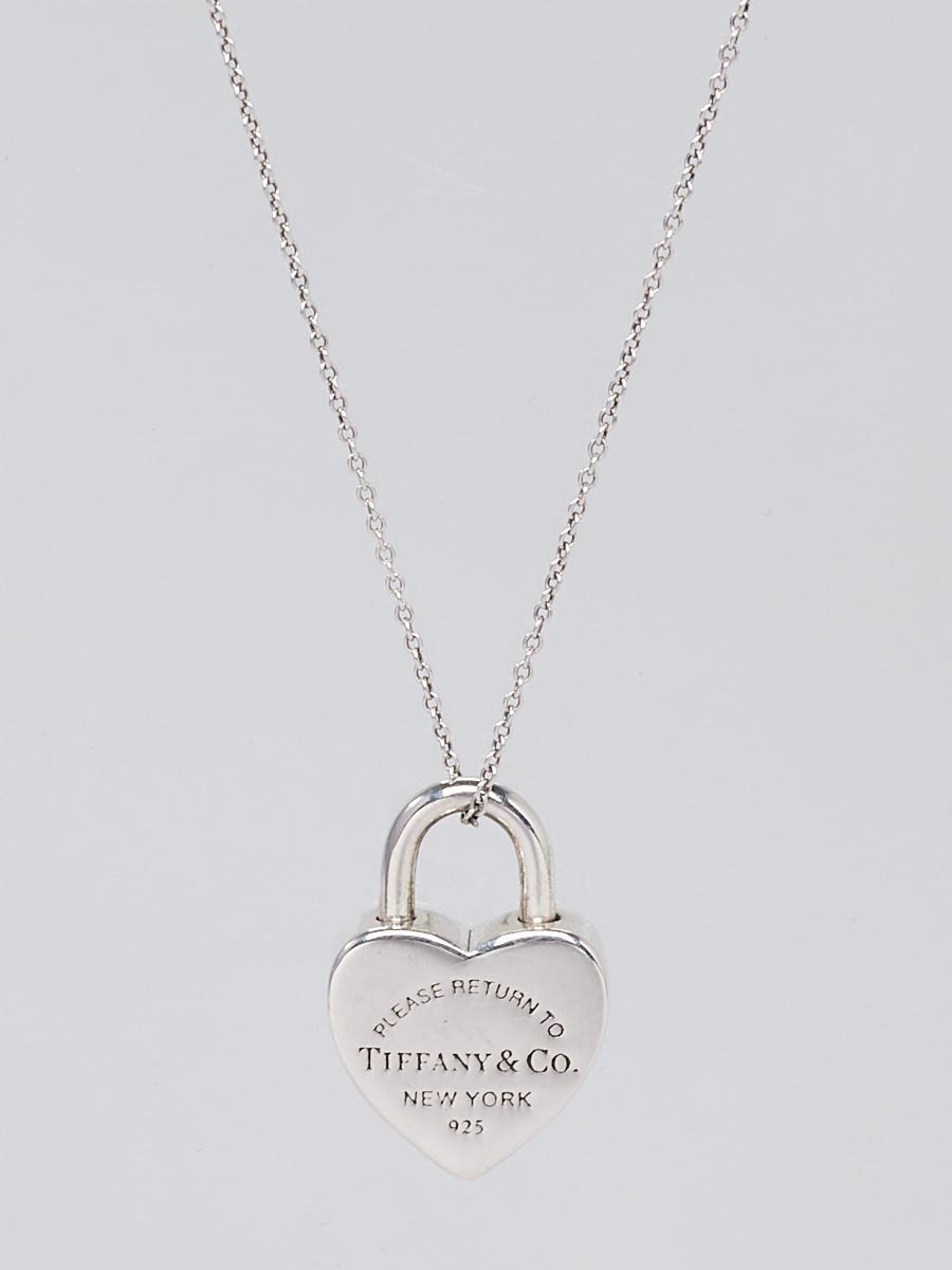 Tiffany & Co Heart Lock Charm in Yellow Gold