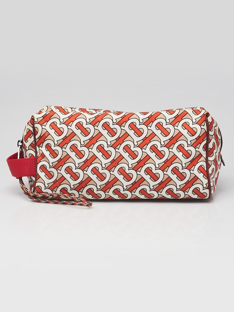 Gucci Toiletry Bag Nylon Red in Nylon with Silver-tone - US